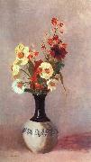Odilon Redon Vase of Flowers oil on canvas
